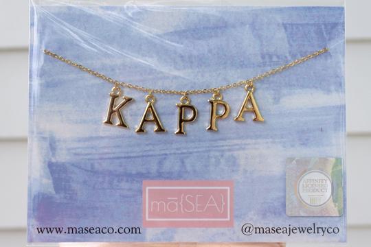 Sorority Letter Necklace