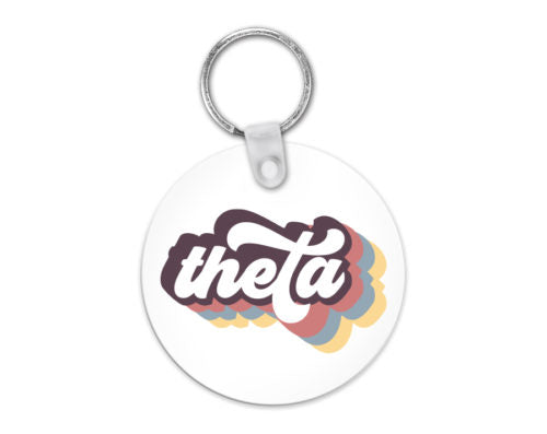 Sorority Retro Keychain