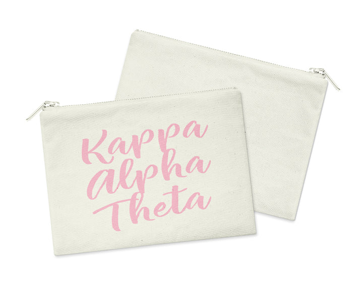 Sorority Script Cosmetic Bag