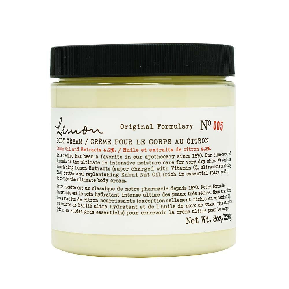 Lemon Body Cream 8 oz