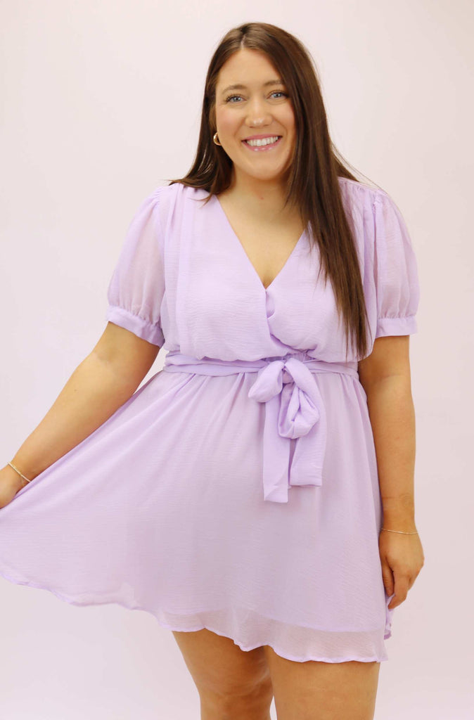 Lavender plus outlet size dress