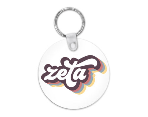 Sorority Retro Keychain